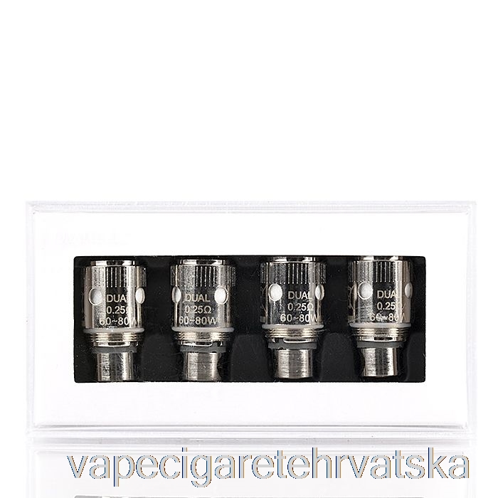 Vape Cigarete Uwell Kruna Zamjenske Zavojnice 0,25 Ohma Dvostruke Zavojnice